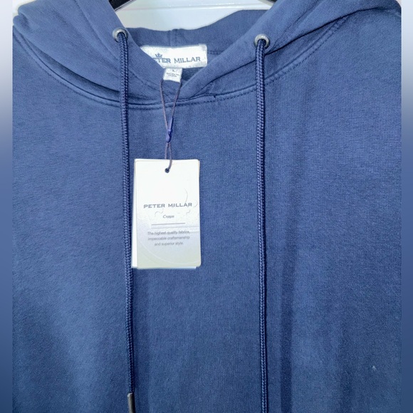 Navy Peter Millar sweatshirt - Picture 2 of 3